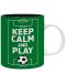 Cană The Good Gift Sports: Football - Keep Calm and Play Football - 1t