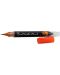 Pensulă Pentel Arts - Dual metallic, portocaliu și galben  - 1t