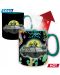 Cana cu efect termic ABYstyle Animation: Rick & Morty - Spaceship, 460 ml	 - 3t