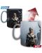 Pahar cu efect termic ABYstyle Games: The Witcher - Geralt & Ciri, 460 ml - 2t
