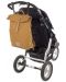 Geantă pentru cărucior de copii cu accesorii Lassig - Rolltop, Curry - 5t