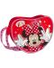 Coriex Geantă de umăr Minnie Mouse - în formă de inimă, cu un singur compartiment - 1t