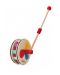 Jucarie de impins din lemn Classic World - Culorile curcubeului - 1t