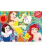 Puzzle Clementoni de 2 x 20 piese - SuperColor Disney Princess - 2t