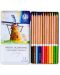 Creioane din lemn de cedru Astra Prestige - 12 culori, in cutie metalica - 2t