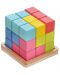 Joc logic din lemn Tini Toys - Ordonează cubul - 2t