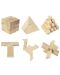 Puzzle-uri din lemn pentru copii Goki - 24 buc., in punga de bumbac - 1t