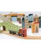 Set de tren din lemn Tender Leaf Toys - Trenul de munte incredibil - 3t