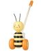 Jucărie de împins din lemn Orange Tree Toys - Spring Garden, Albina - 1t