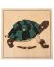 Puzzle din lemn cu animale Smart Baby - Turtle - 2t