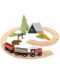 Set de trenuri din lemn Tender Leaf Toys - Aventuri în pădure - 1t