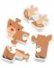 Puzzle din lemn Orange Tree Toys - Rudolph - 2t