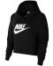 Hanorac pentru femei Nike - Sportswear Club Fleece, negru - 1t