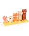 Jucărie de sortare din lemn Orange Tree Toys - Animale din pădure - 3t