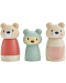 Figurine din lemn Tender Leaf Toys - Ursuleți - 1t