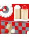 Дървена играчка Viga - Bucătărie roșie - 3t