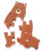 Puzzle din lemn Orange Tree Toys - Urși - 2t