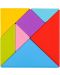 Puzzle din lemn ooky Toy - Tangram - 2t