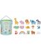 Joc din lemn cu animale Tooky Toy - 2t