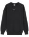 Bluză pentru femei Nike - Sportswear Phoenix Fleece, neagră - 1t