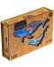 Puzzle din lemn Unidragon de 98 piese - Balene  (marimea S) - 1t