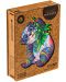 Puzzle din lemn Unidragon de 215 piese - Panda dragalasa (Marimea M) - 1t