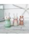 Figurine din lemn Tender Leaf Toys - Bunny Family - 3t