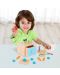 Cub de lemn 4 în 1 Tooky Toy - Montessori - 7t