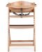 Scaun de sufragerie din lemn 2in1 Cangaroo - Nuttle, natural - 2t