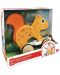 Jucărie din lemn HaPe International - Veveriță pe roți - 2t