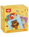 Puzzle 3D din lemn Tooky Toy - Animals, 6in1 - 1t