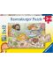 Puzzle pentru copii Ravensburger  din 2 x 12 piese - Sirenele - 1t