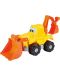 Jucărie Ecoiffier 2 în 1 - Excavator și buldozer - 1t