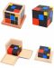 Jucărie inteligentă pentru copii - Cubul Trinomial Montessori - 1t