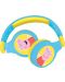 Căști pentru copii Lexibook - Peppa Pig HPBT010PP, wireless, albastre - 1t