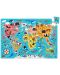 Puzzle pentru copii Banana Panda din 60 de piese - Animalele din lume - 2t