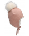 Pălărie de iarnă pentru copii cu pompon Sterntaler - Fetiță, 53 cm, 2-4 ani, roz	 - 5t
