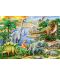 Puzzle pentru copii Ravensburger  din 60 piese - Viața preistorică - 2t