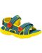 Sandale pentru copii Joma - Wave Jr, galbene/albastre - 2t