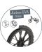 Bicicletă de echilibru pentru copii Chillafish - BMXie Vroom, neagră - 5t