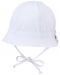 Pălărie de vară pentru copii cu protecție UV 50+ Sterntaler - 43 cm, 5-6 luni, albă - 1t