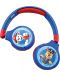 Căști pentru copii Lexibook - Paw Patrol HPBT010PA, wireless, albastru  - 1t