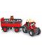Jucarie pentru copii Simba ABC - Tractor cu remorca si manz, cu sunete si lumini - 1t