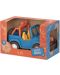 Jucarie pentru copii Battat Wonder Wheels - Mini Jeep 4 x 4, albastru - 3t
