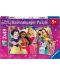 Puzzle pentru copii Ravensburger  3 x 49 piese - Prințese Disney - 1t