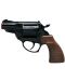 Revolver pentru copii Villa Giocattoli Falcon Black - Cu capse, 12 focuri - 1t