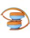Căști pentru copii PowerLocus - P2 Kids Angry Birds,wireless, albastru/portocaliu - 6t