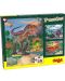 Puzzle pentru copii 3 in 1 Haba - Dinozauri - 1t