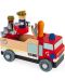 Jucarie pentru copii Janod - Asambleaza un camion de pompieri, DIY - 5t