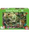 Puzzle pentru copii 100 de piese de puzzle pentru copii Schmidt - Viața colorată în junglă  - 1t